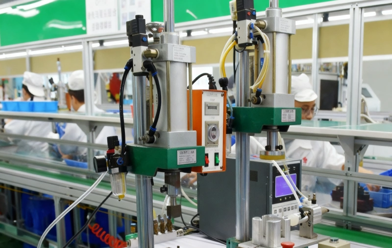 A corner of the workshop