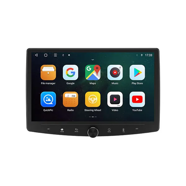 10.1 Inch Automotive Multimedia System Android Auto DSP CarPlay Car Radio Screen with Rotating Design-4