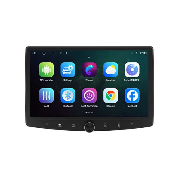 10.1 Inch Automotive Multimedia System Android Auto DSP CarPlay Car Radio Screen with Rotating Design-5