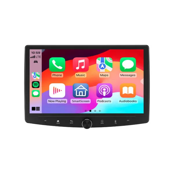 10.1 Inch Automotive Multimedia System Android Auto DSP CarPlay Car Radio Screen with Rotating Design-9