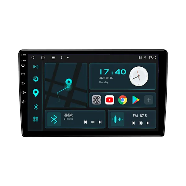 9 Inch Android Auto System Multimedia Player GPS DSP Function Carplay Radio DVD Players with 1 Year Warranty-2
