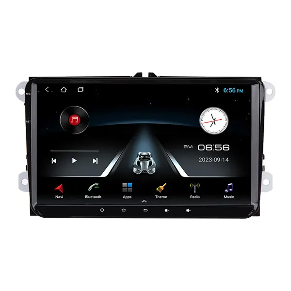 Android 13 Octa Core IPS Screen Car Stereo Auto Radio Car DVD Player GPS for Volkswagne VW PQ Universal-11