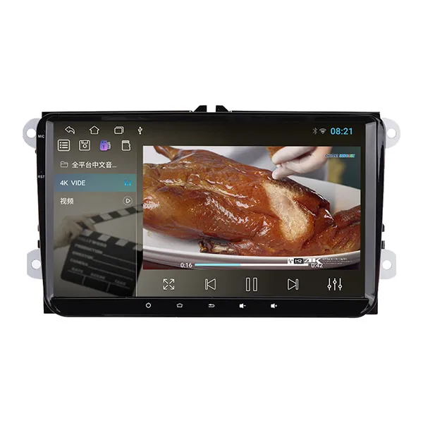 Android 13 Octa Core IPS Screen Car Stereo Auto Radio Car DVD Player GPS for Volkswagne VW PQ Universal-4