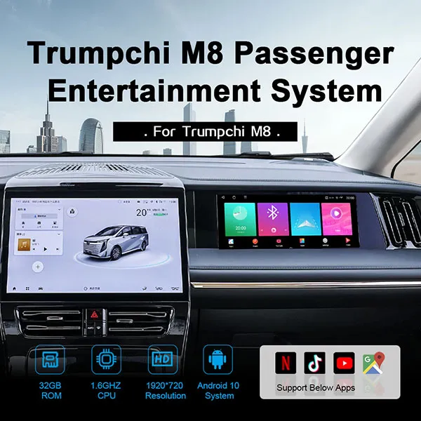 Android Car Copilot Player Car Multimedia Screen Head Unit for Trumpchi M8(4)