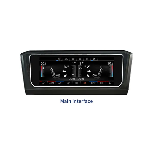 Audiosources for Volkswagen VW Tiguan L Car Upgrade Touch AC Screen Air Conditioner Panel Climate Control Display-4