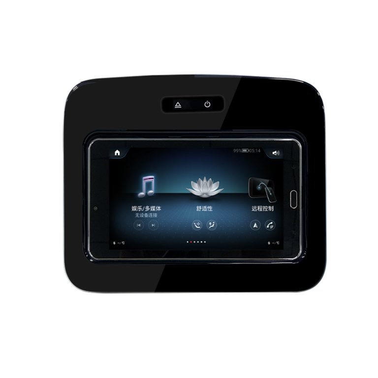 Car Rear Center Armrest Entertainment Display Screen for Mercedes Benz GLS GLE 2020 2023 Upgrade Kit